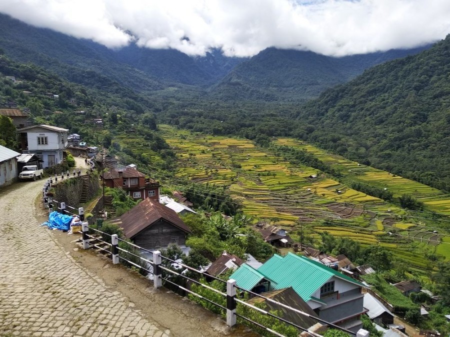 A partial view of Khonoma village. (Morung File Photo)